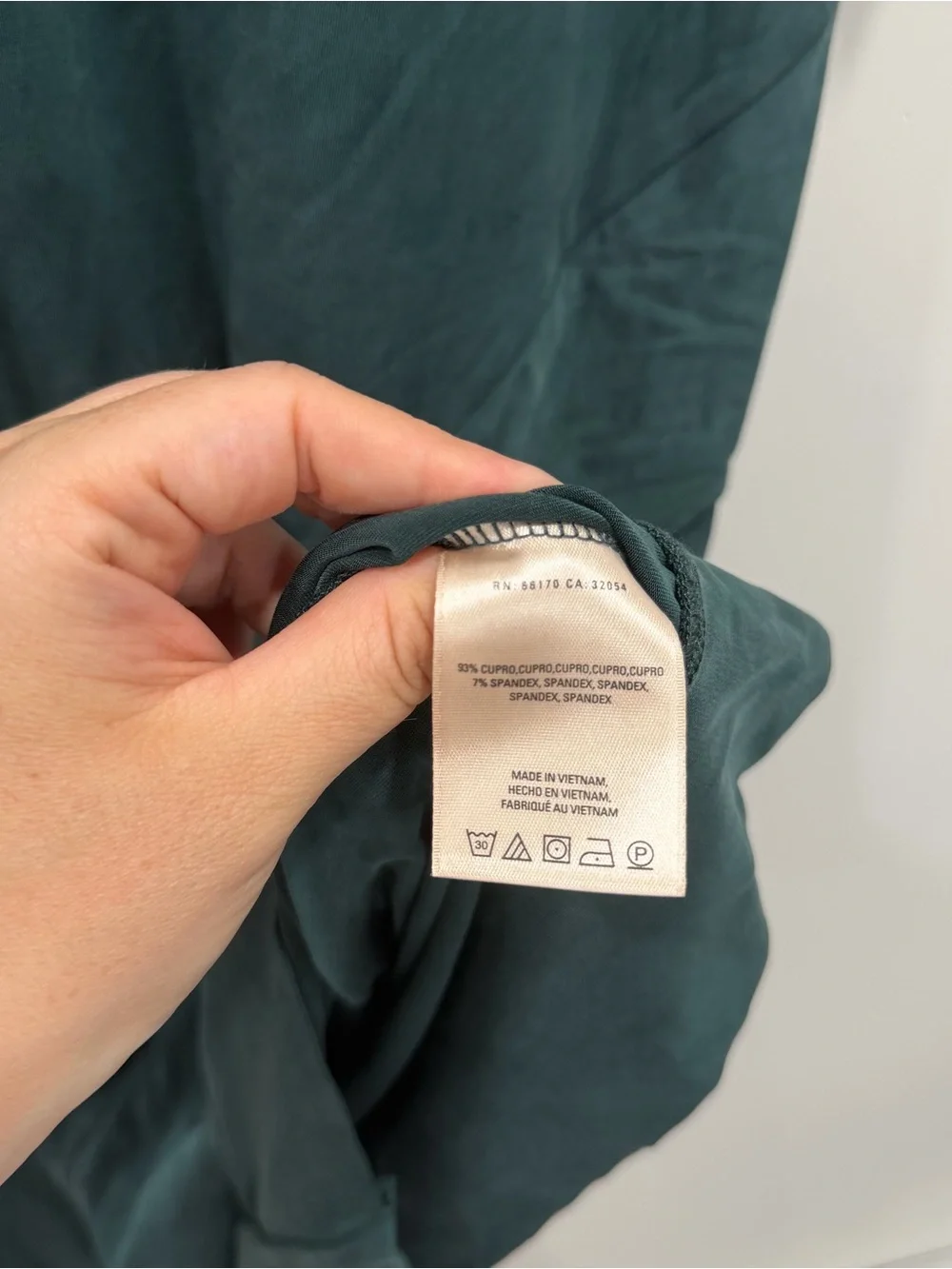 Anthropologie Dolan Green Short Sleeve Shift Dress Flowy Green Small - Picture 7 of 7